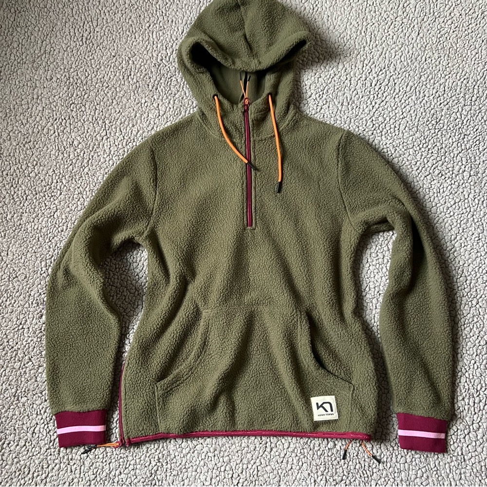 Kari Traa Rothe Teddy Fleece Pullover Hoodie Women’s XS